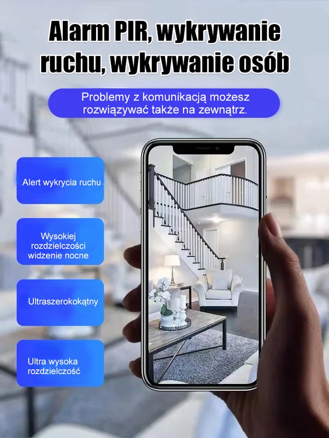 Miniaturowa kamera o wysokiej rozdzielczości bez martwych punktów