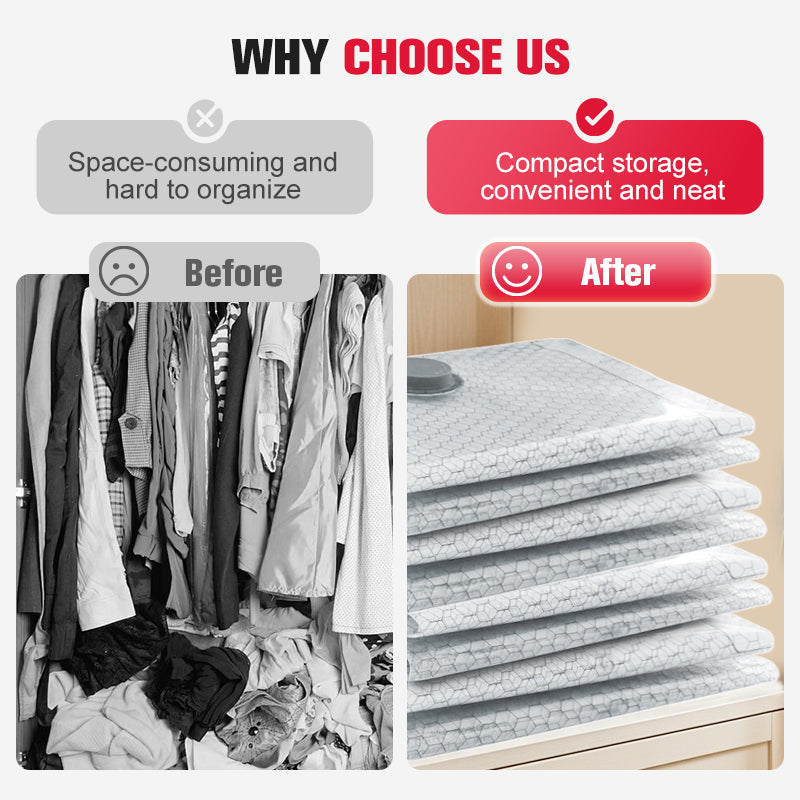 💪🌬️ Torby podróżne do przechowywania próżniowego i przenośny zestaw pompek 👕✨