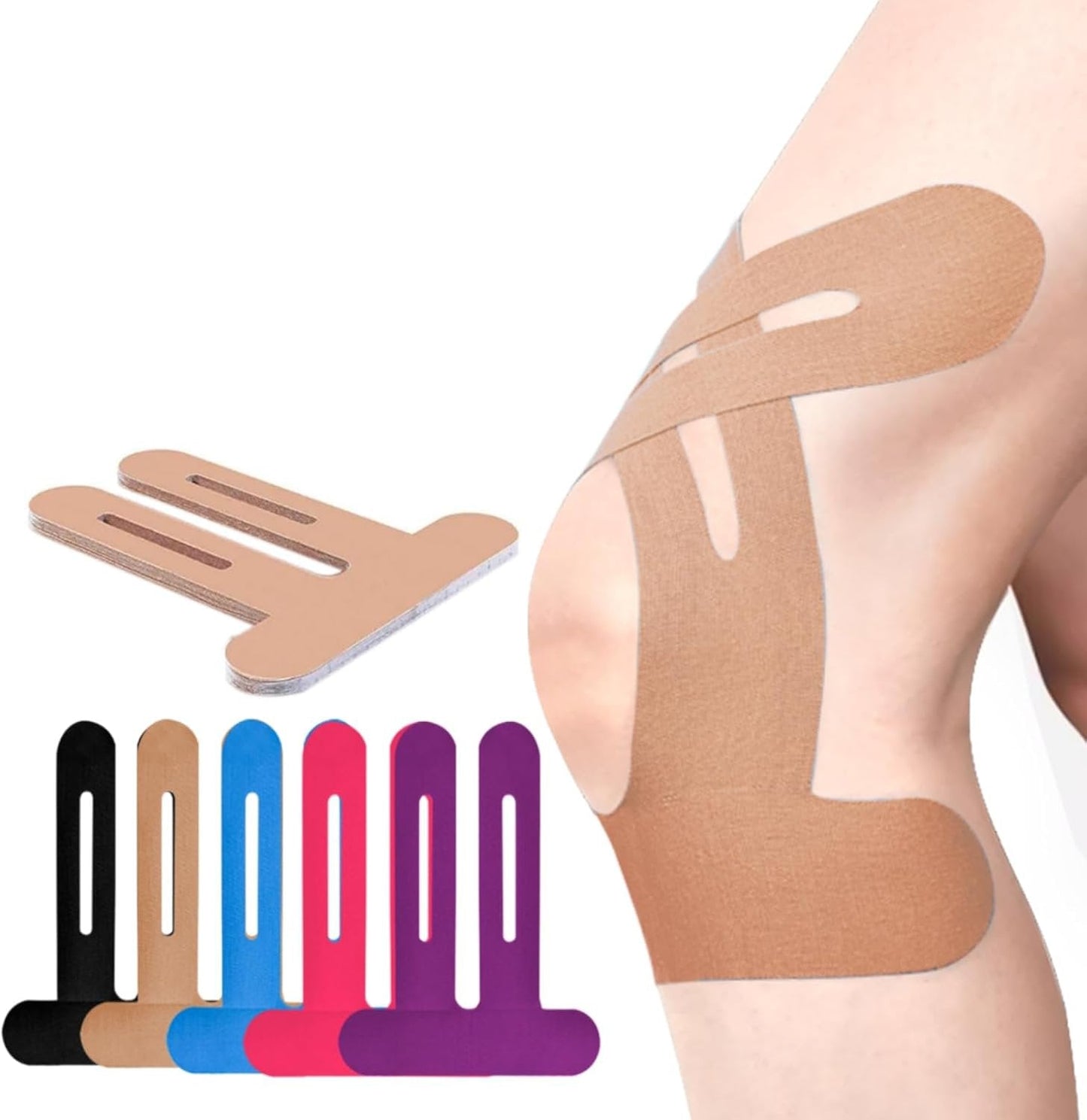 🎁50% SLEVA - Předřezaná kineziologická páska na kolena