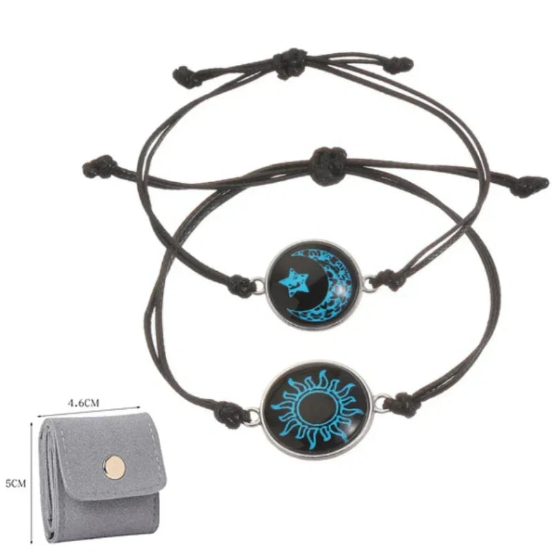 Słońce i Księżyc – Jedna Dusza. 💞 Bransoletki Dla Par, Które Łączą Pomimo Odległości.