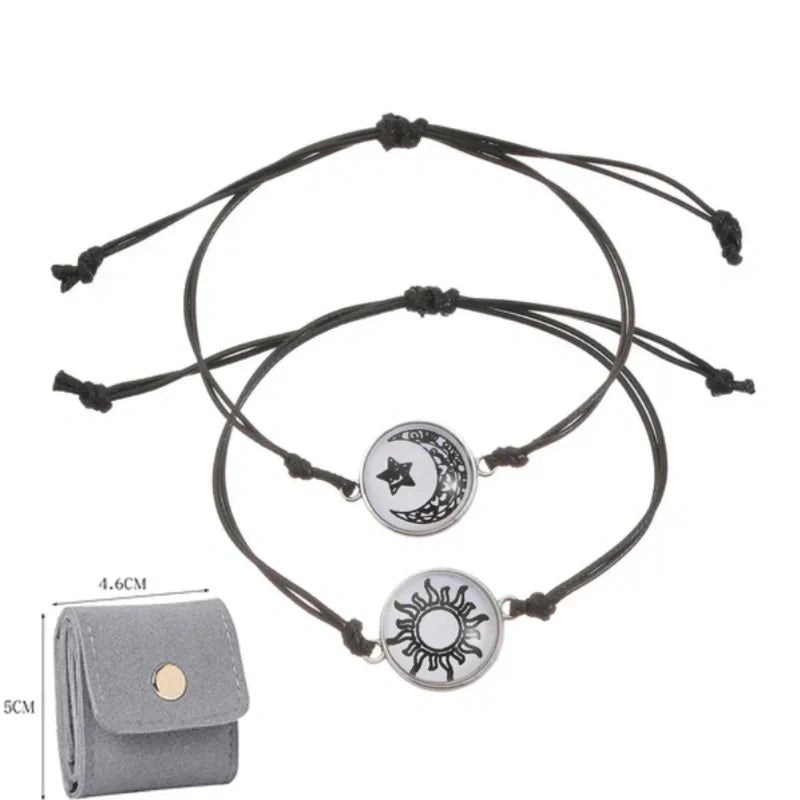 Słońce i Księżyc – Jedna Dusza. 💞 Bransoletki Dla Par, Które Łączą Pomimo Odległości.