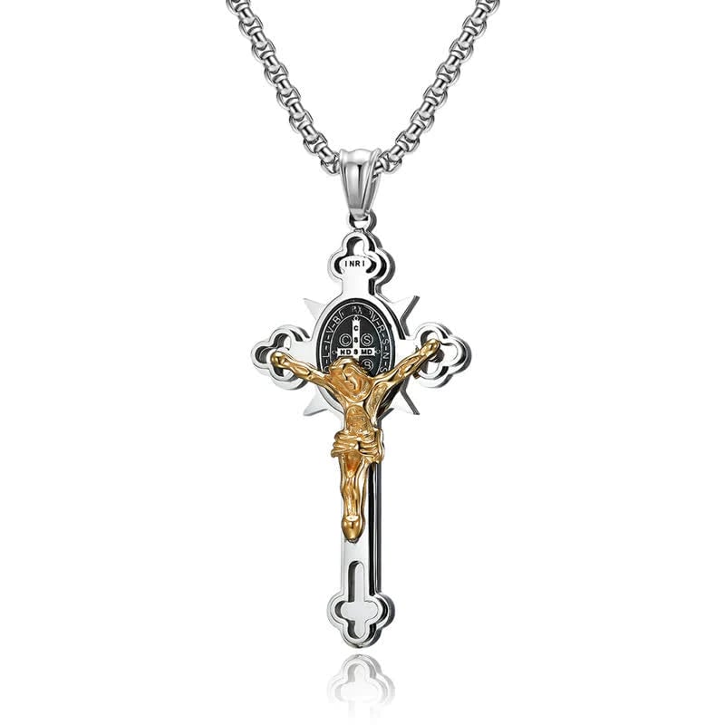 ✨ Křížový přívěsek - 🙏 Požehnání pro toho, kdo ho nosí