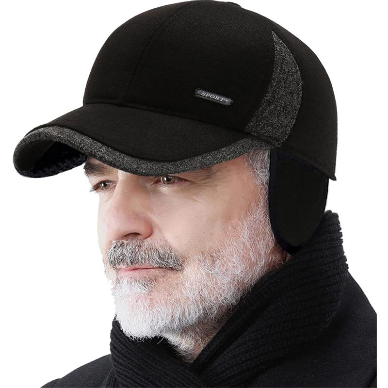 Teplá, lehká zimní kšiltovka