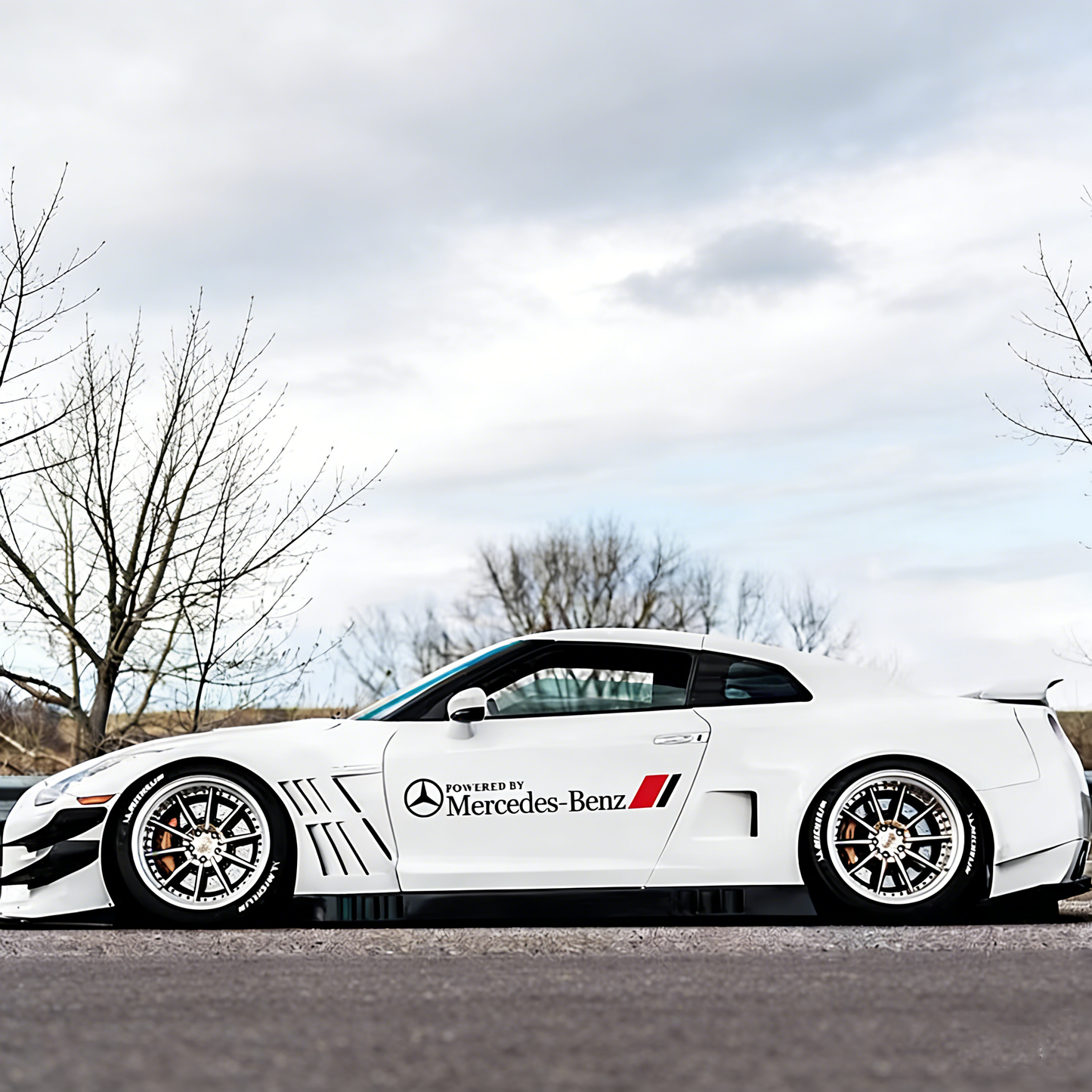 Gorąca wyprzedaż 🎅50% zniżki 🎅Naklejki na samochód z motywem kwiatowym 🎉2 szt.🎉