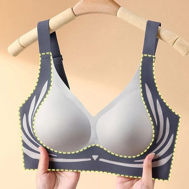 💕Podprsenka push-up s kosticemi, zvedající a zabraňující odkapávání
