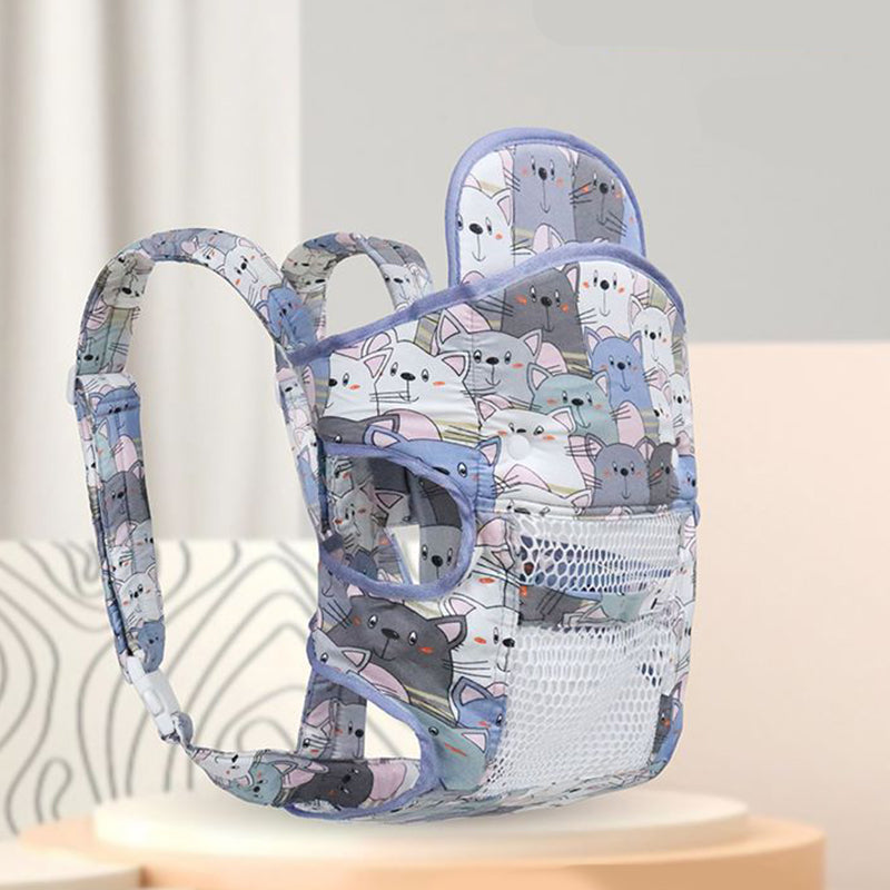 👶Wielofunkcyjne nosidełko dla dziecka mocowane na klatce piersiowej, z dwoma pasami naramiennymi