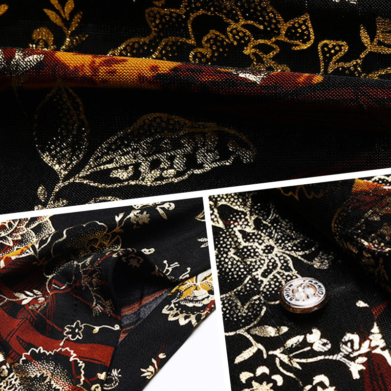 Pánská košile Ice Silk Hot Gold