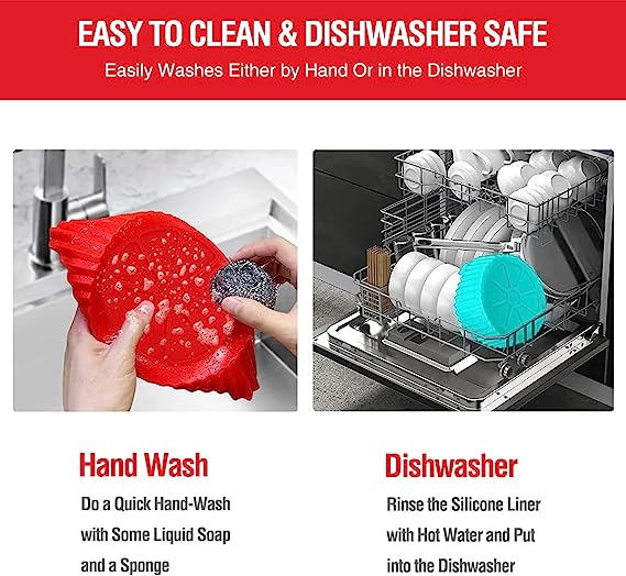 🔥Kup 1, drugi gratis!🔥 Silikonowa blacha do pieczenia do frytownicy powietrznej 🥘