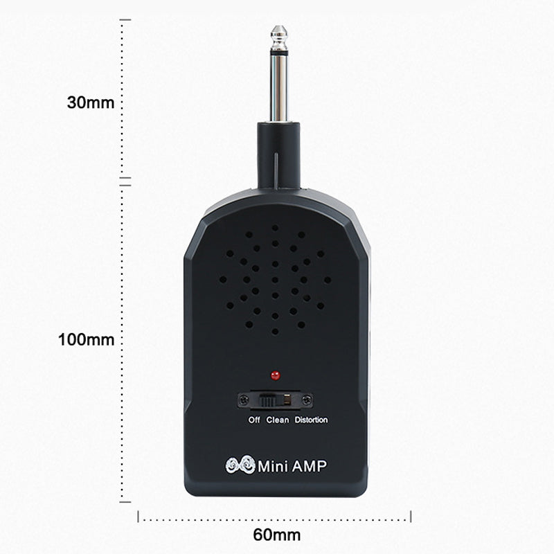 🎸Mini sada přenosného zesilovače elektrické kytary