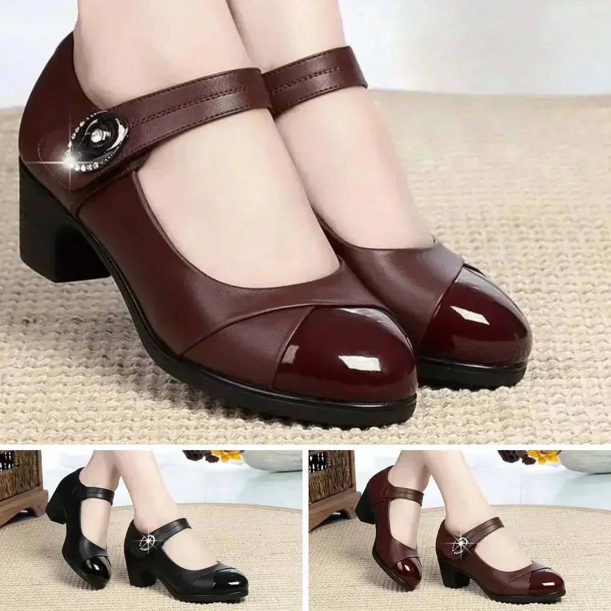Dámské Vintage boty Mary Jane – dokonalé pohodlí a retro styl