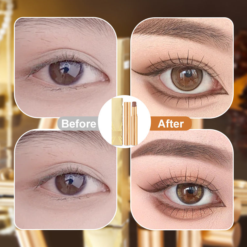 👀1+1 gratis 💥 Trójkolorowy sztyft z równomiernym cieniem do powiek