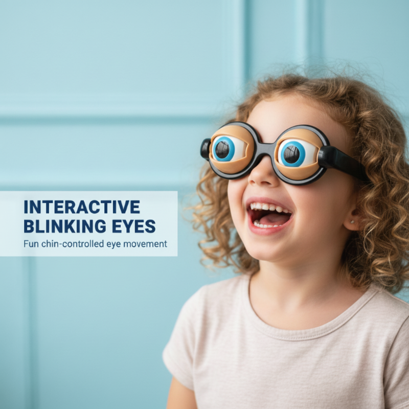 🔥Świąteczna Wyprzedaż – 50% Taniej!! 🏆⚡ Wyprzedaż błyskawiczna💥 Zabawne okulary z mrugającym okiem