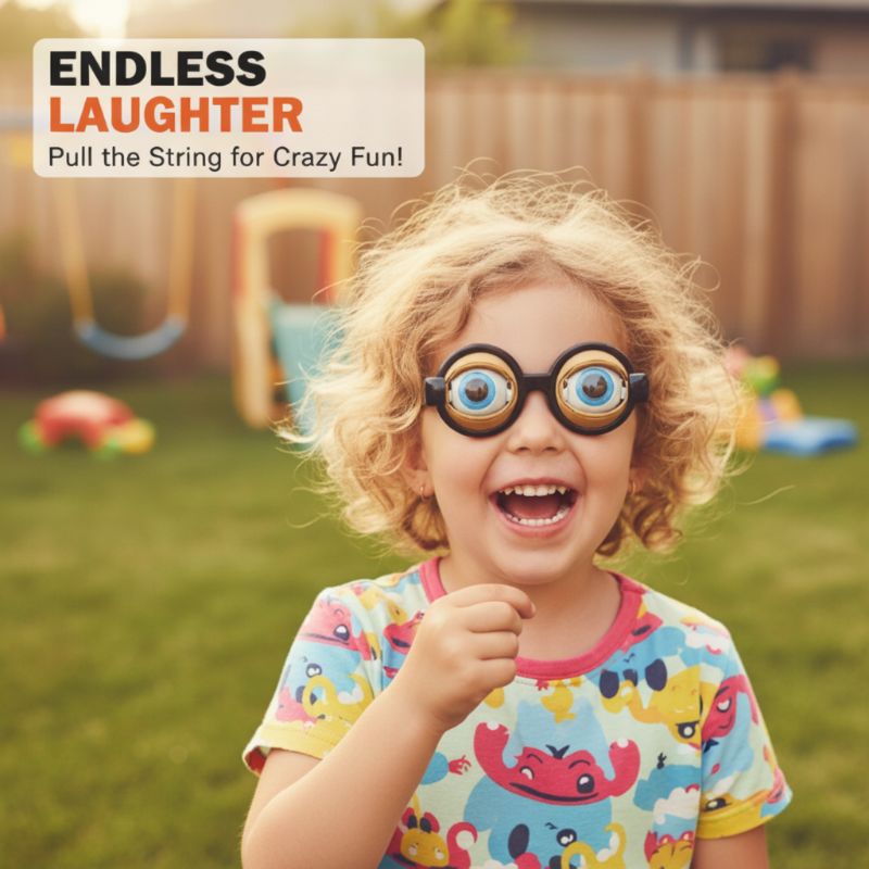 🔥Świąteczna Wyprzedaż – 50% Taniej!! 🏆⚡ Wyprzedaż błyskawiczna💥 Zabawne okulary z mrugającym okiem