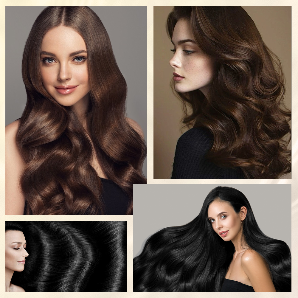 👩Grzebień do natychmiastowego krycia siwych włosów