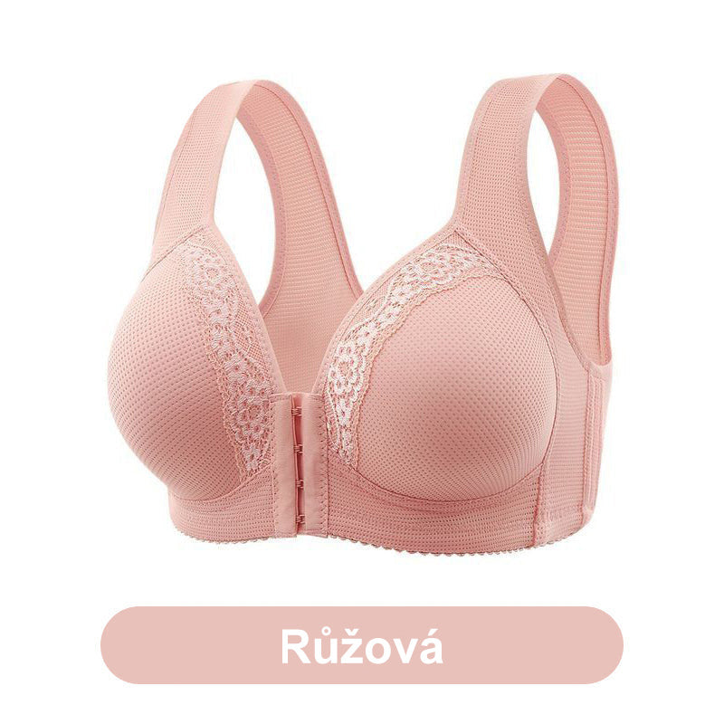 Prodyšná - Podprsenka nadměrné velikosti bez ocelového kroužku [1+1 zdarma]