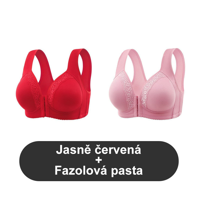 Prodyšná - Podprsenka nadměrné velikosti bez ocelového kroužku [1+1 zdarma]