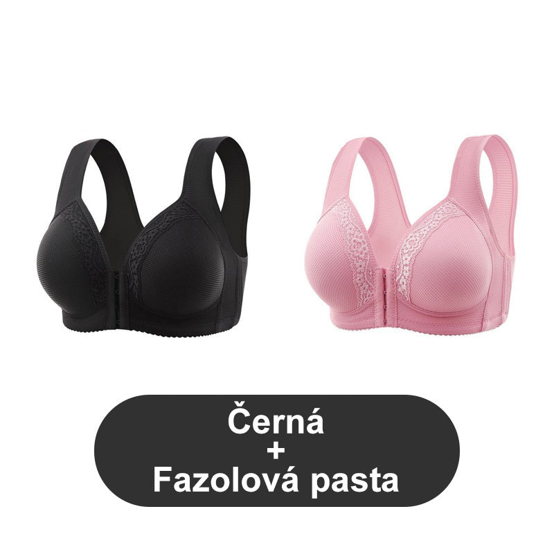 Prodyšná - Podprsenka nadměrné velikosti bez ocelového kroužku [1+1 zdarma]